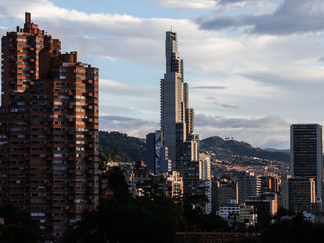 Imagen del BD Bacatá, el edificio más alto del país. Foto: Colprensa.