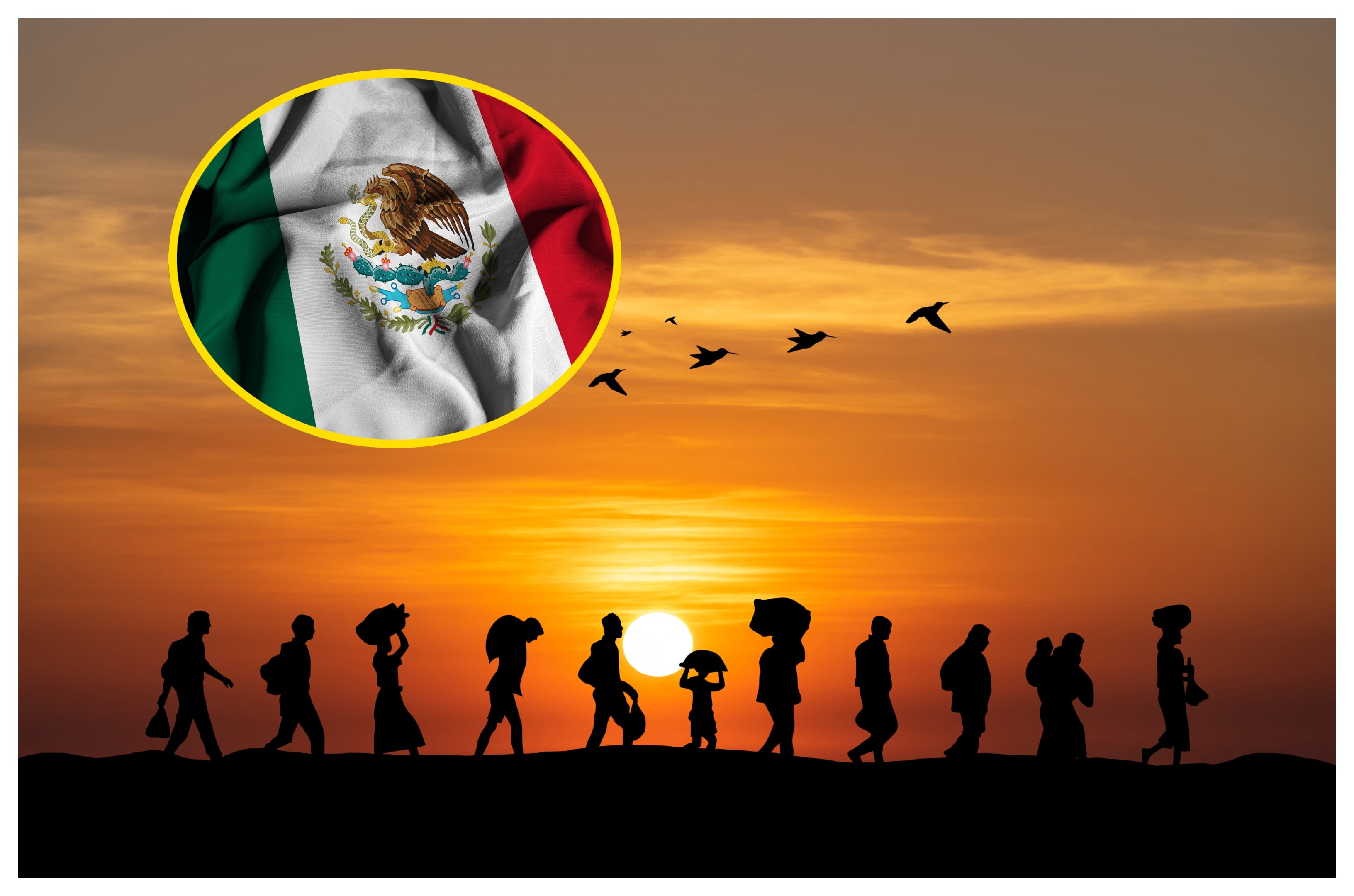 Imagen de referencia de migración. FOTO: Getty Images