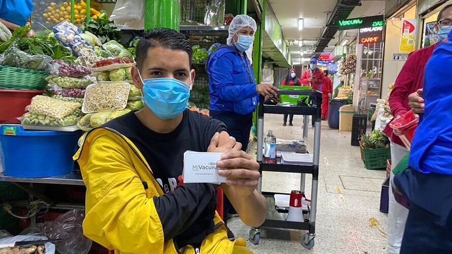 Requisito de vacunación para el Día Sin Iva. Foto: Colprensa