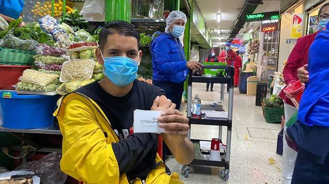 Requisito de vacunación para el Día Sin Iva. Foto: Colprensa