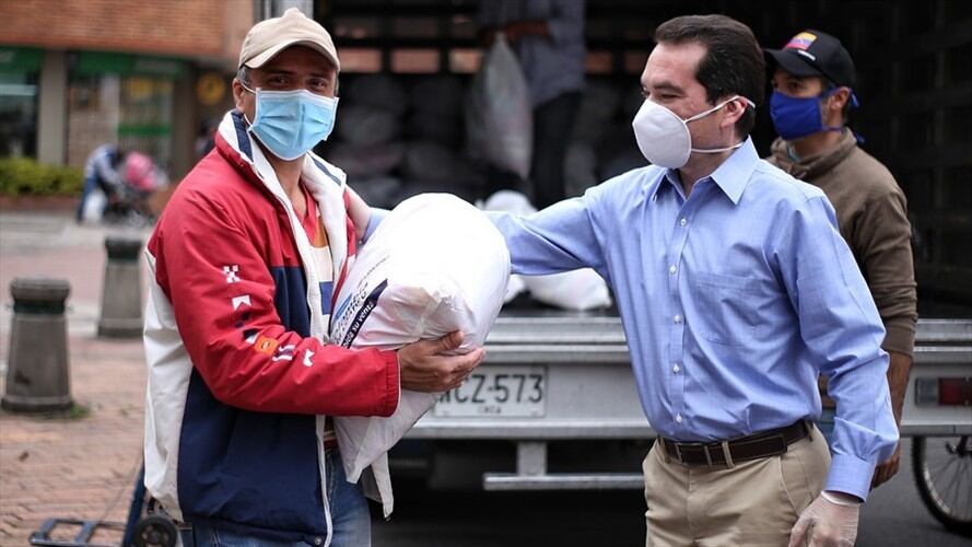 Luis Carlos Reyes, director del Observatorio Fiscal de la Universidad Javeriana, dijo que no hay información de cómo se están haciendo los gastos.. Foto: Colprensa