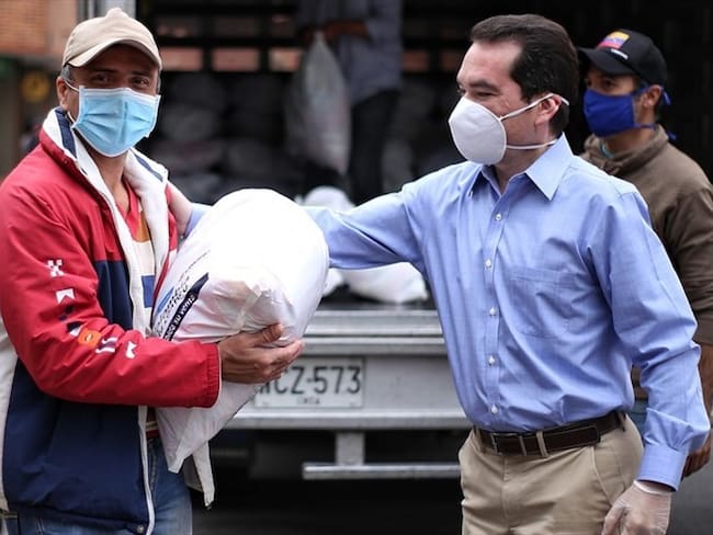 Luis Carlos Reyes, director del Observatorio Fiscal de la Universidad Javeriana, dijo que no hay información de cómo se están haciendo los gastos.. Foto: Colprensa