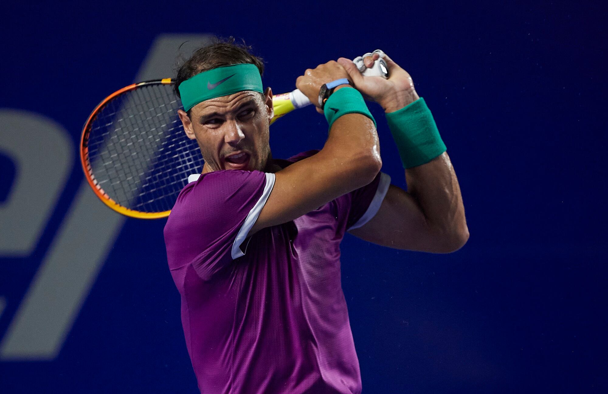 Rafael Nadal en el Abierto de Acapulco