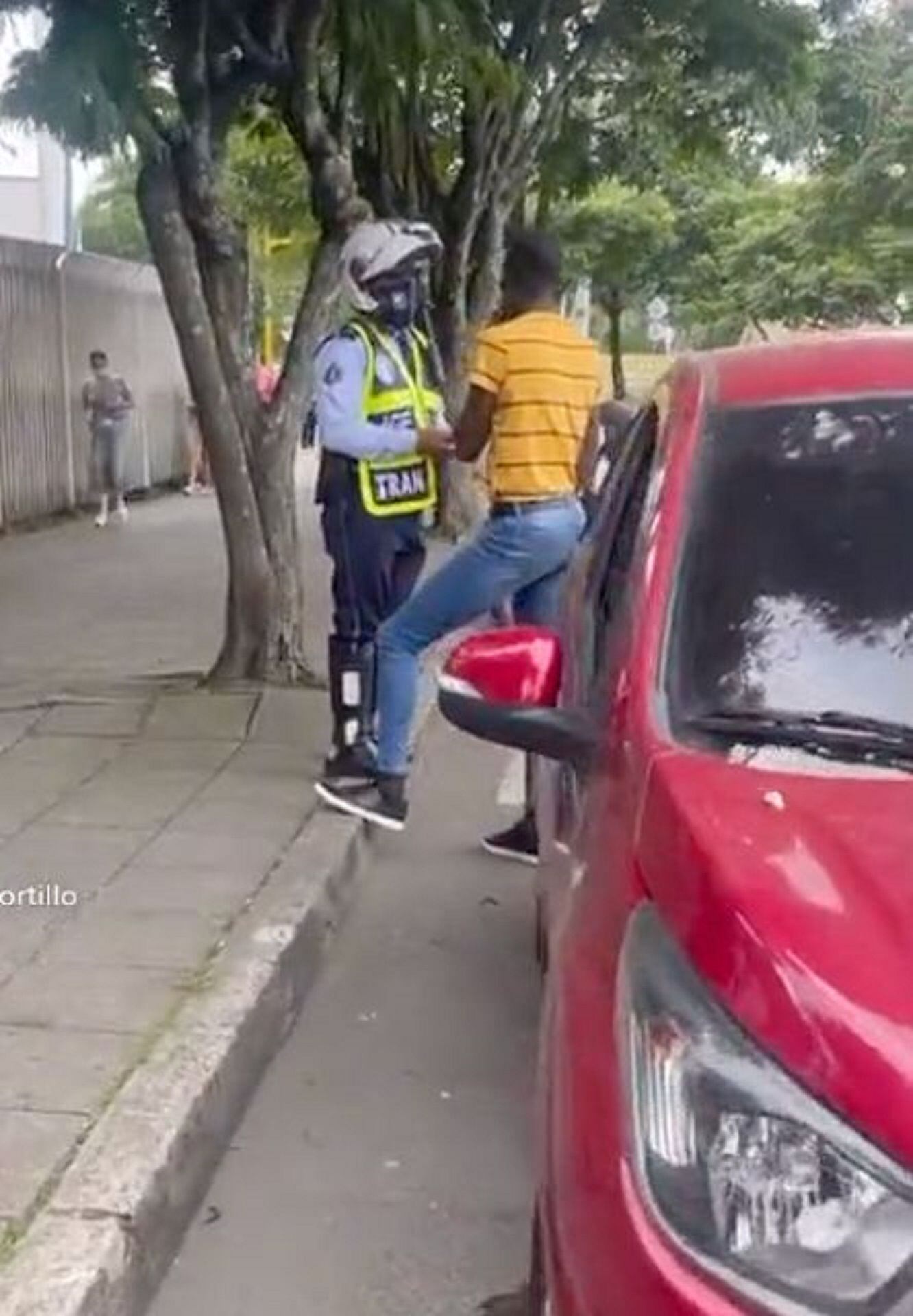 La Secretaría de movilidad anunció que el caso se encuentra en investigación para determinar si hay cabida a una sanción al funcionario involucrado. Foto: Cortesía. 