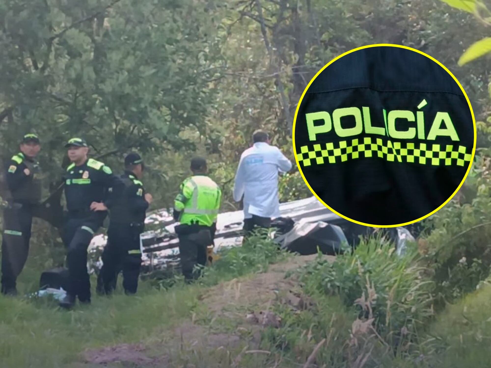 Policía se pronuncia tras accidente de esquema de seguridad de Germán Vargas Lleras