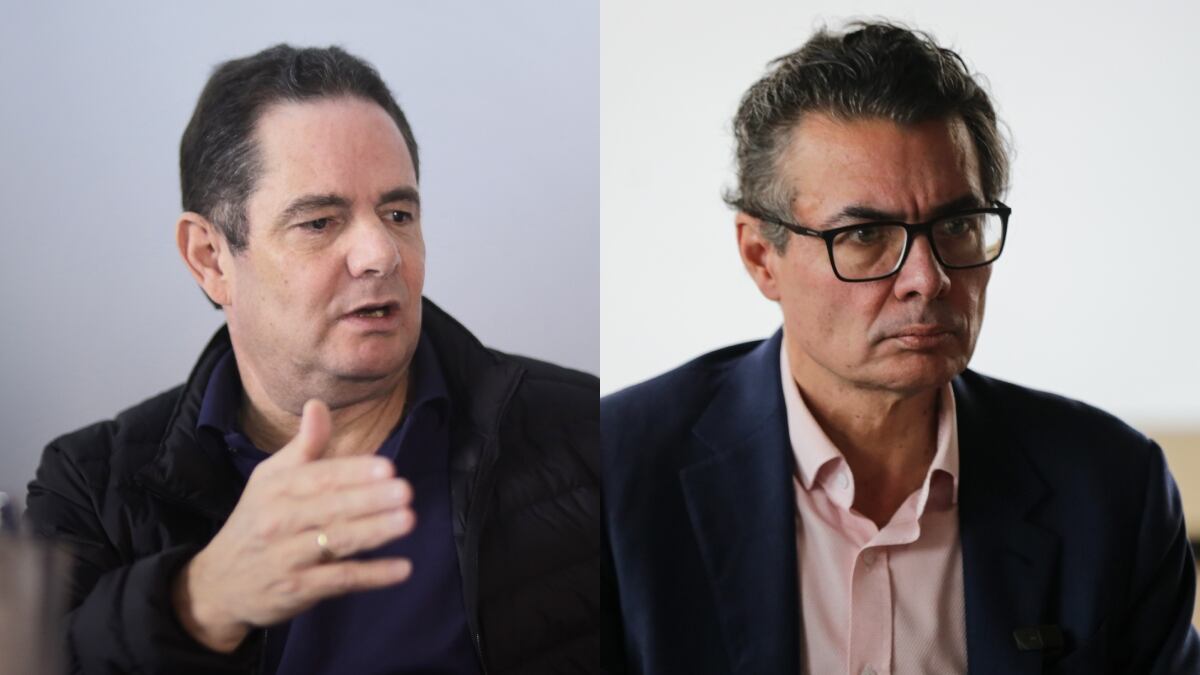 Germán Vargas Lleras y Alejandro Gaviria. Fotos: Colprensa