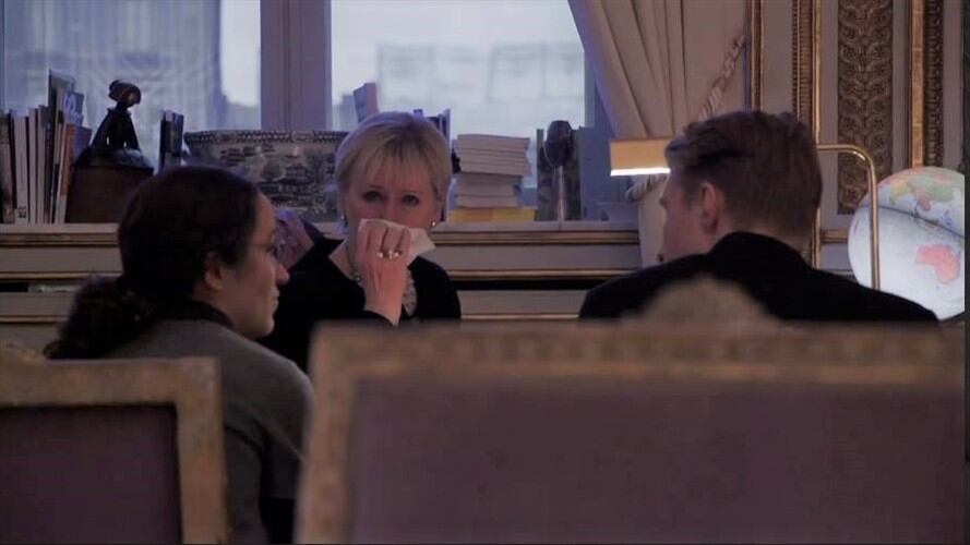 La ministra de Asuntos Exteriores de Suecia, Margot Wallstrom. Foto: Agencia Anadolu