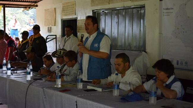 ONU y Gobierno inauguran programa de reincorporación integral para las Farc. Foto: Cortesía
