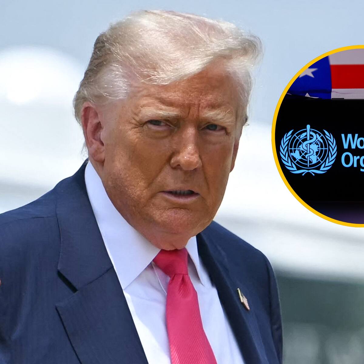 Donald Trump retiró a EE.UU. de los cambios de la OMS para combatir pandemias