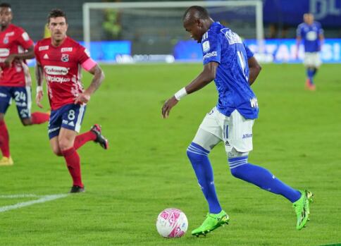 Millonarios vs. Independiente Medellín. Foto: Twitter @MillosFCoficial