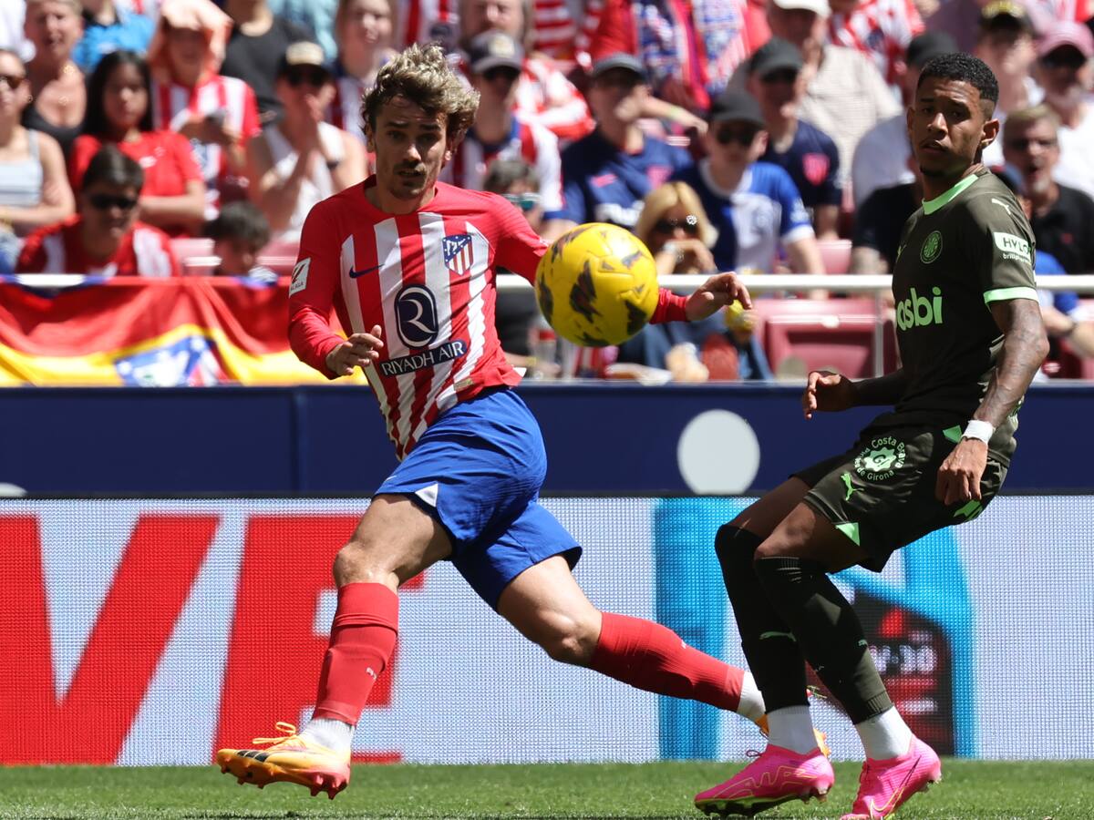 Atlético de Madrid derrotó 3-1 al Girona en LaLiga y busca la tercera plaza del torneo