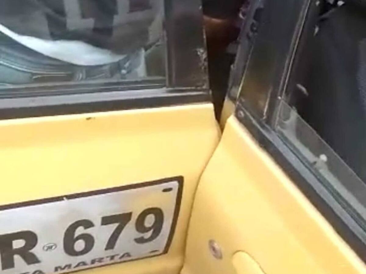 Un mototaxista venezolano atendió un parto dentro de un taxi en Santa Marta