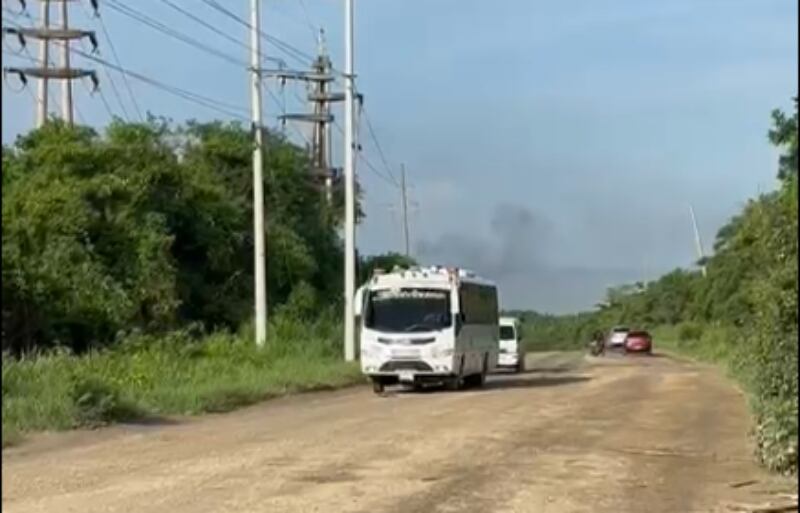 Vía Barú en mal estado: Desde su entrega no ha sido intervenida por la administración distrital
