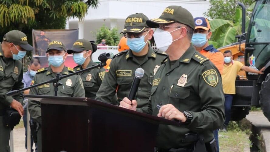 Alias Otoniel está aguantando hambre en la zona del Paramillo: Policía. Foto: cortesía prensa Alcaldía Montería.