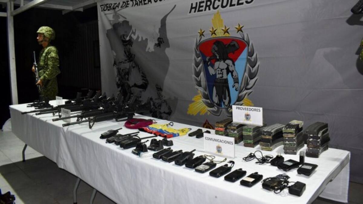 Fuerzas Militares interceptan embarcaciones de disidencias de las Farc en Nariño