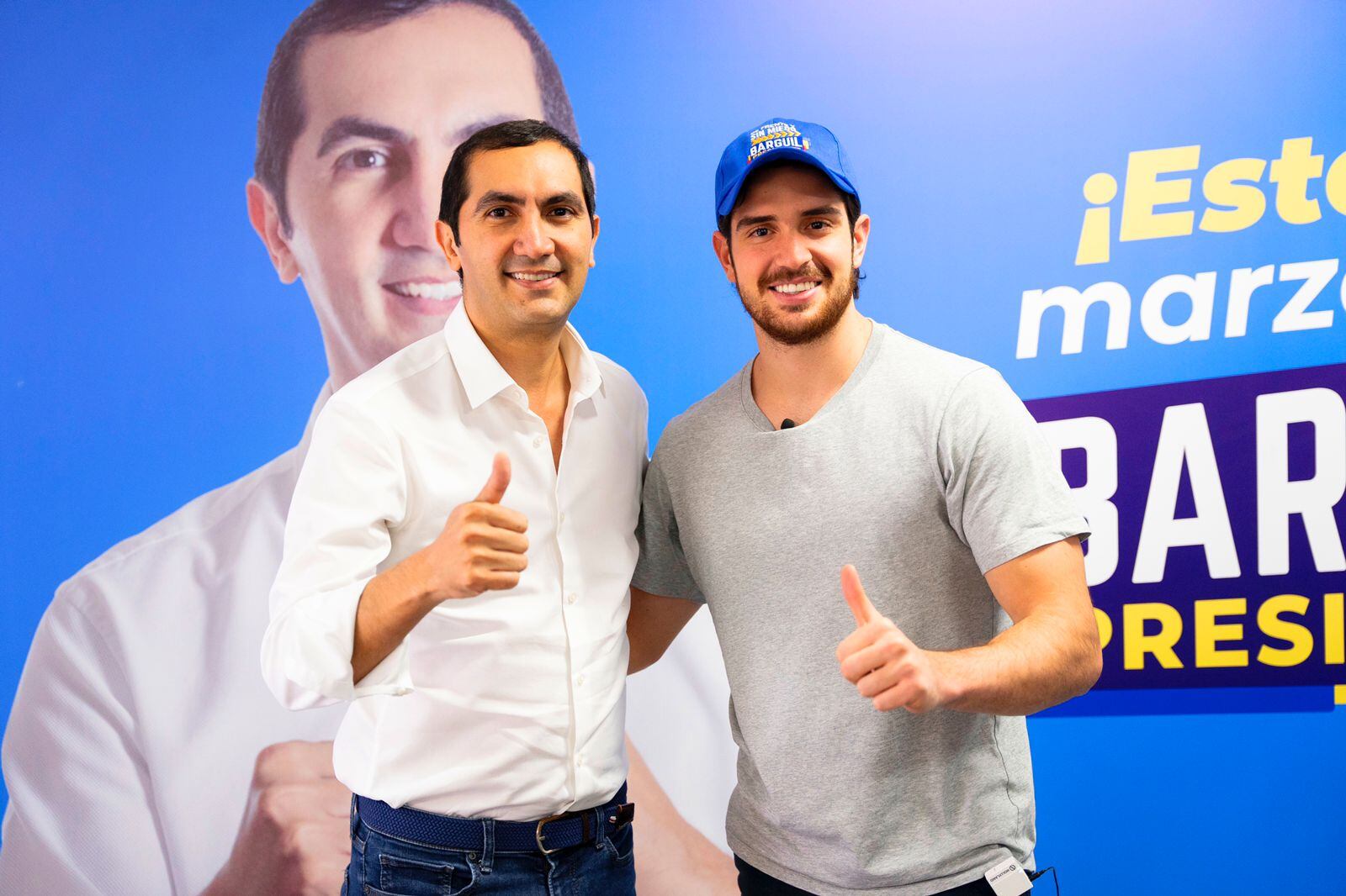 Juan José Lafaurie y David Barguil. Foto: David Barguil