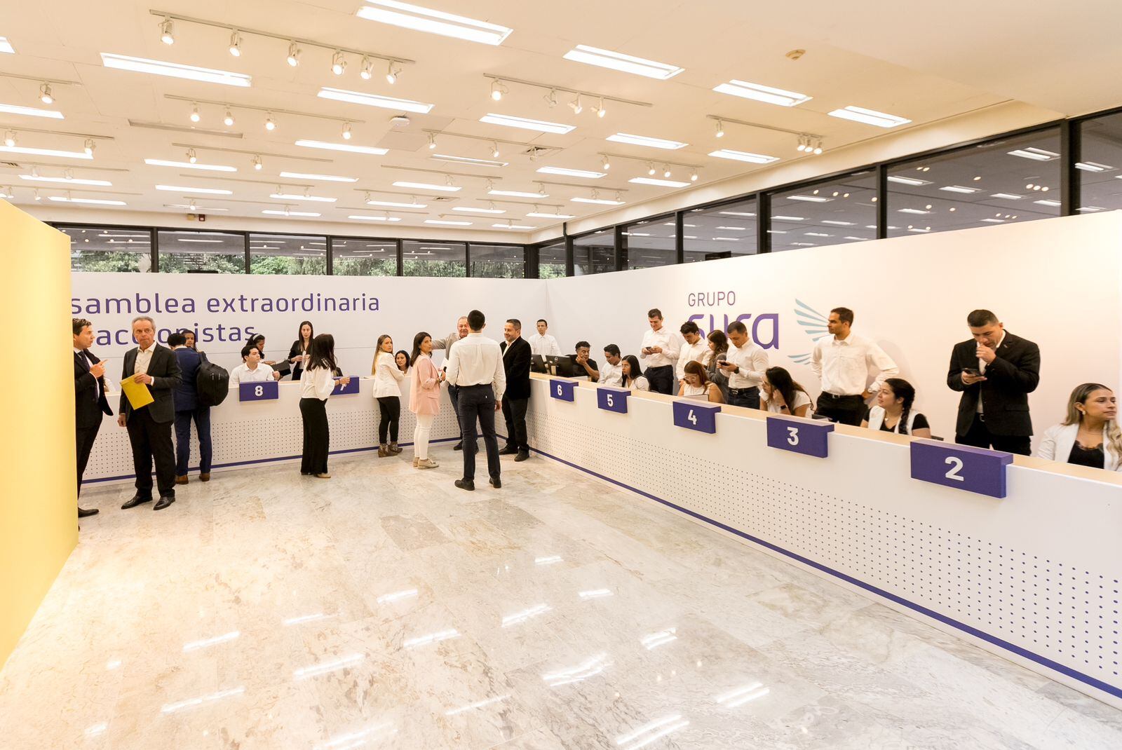 Asamblea extraordinaria. Foto: Cortesía Grupo Sura.
