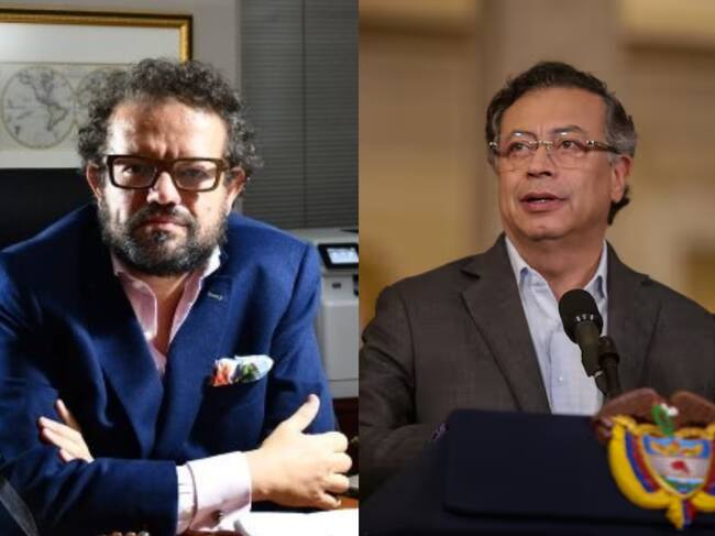 Fabio Humar y Gustavo Petro