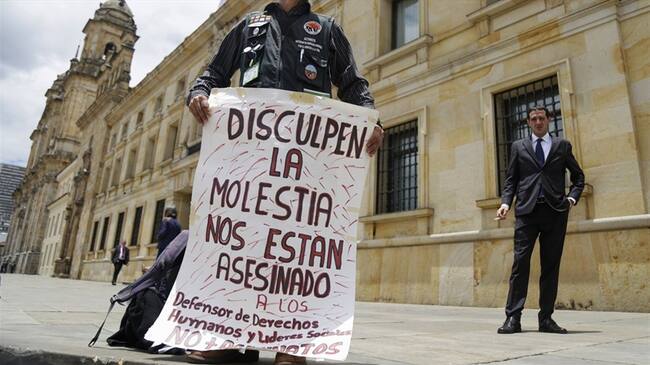 Elizabeth Pacheco, dijo que ya puso en conocimiento la situación ante la Unidad Nacional de Protección.. Foto: Colprensa