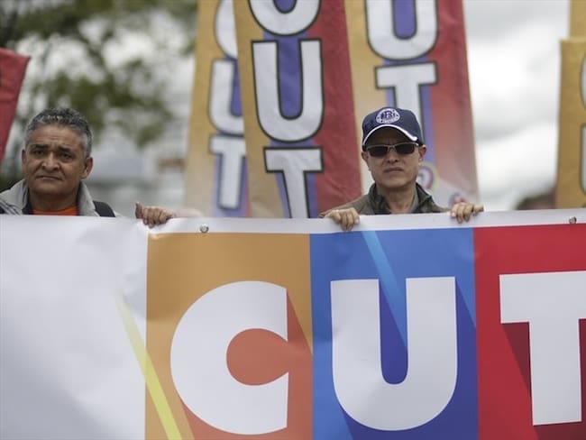 La CUT hizo llamado para que se apoyen nuevas movilizaciones este 25 de noviembre. Foto: Colprensa