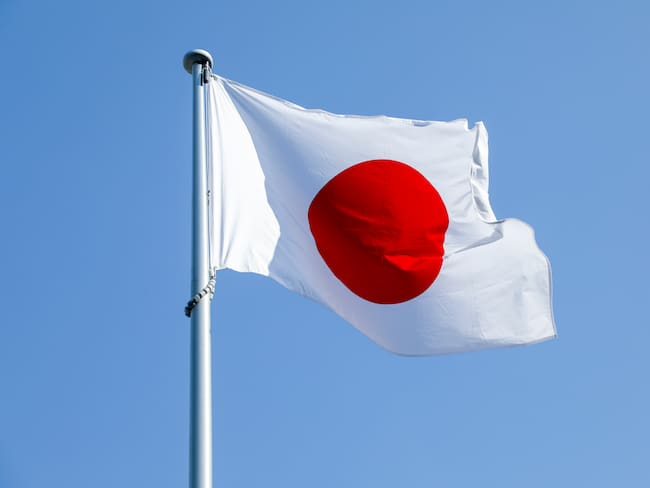Bandera Japón, Foto: Getty Images