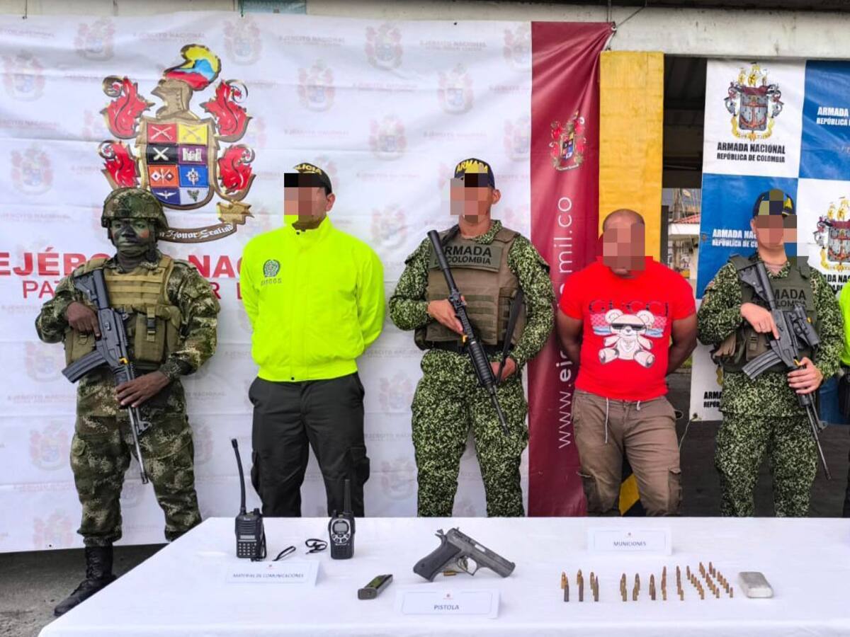 Capturaron a alias ‘Firulais’, cabecilla del Clan del Golfo en Chocó