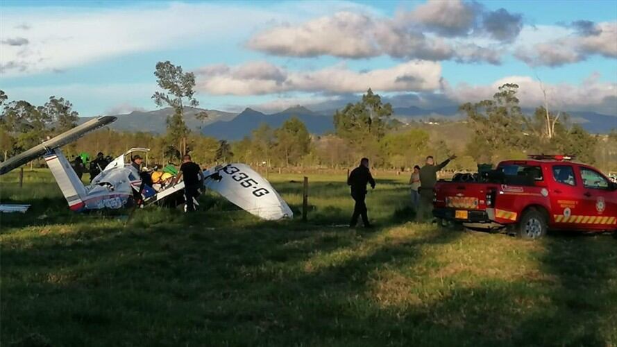 La Aerocivil aseguró que un grupo de sus investigadores se desplazó al lugar con el objetivo de iniciar la investigación correspondiente.. Foto: Cortesía