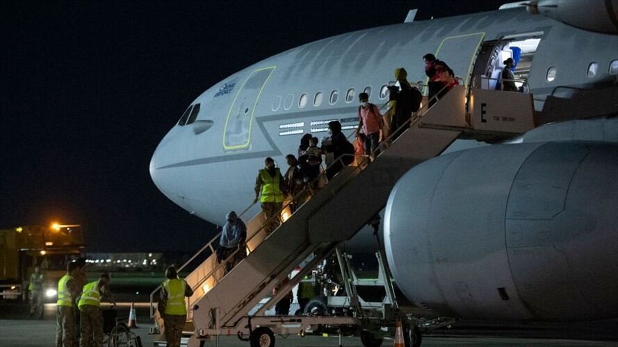 El portavoz del Pentágono, John Kirby, dijo que continuarán evacuando a la mayor cantidad posible de personas hasta el final de la misión.. Foto: JUSTIN TALLIS / AFP a través de Getty Images