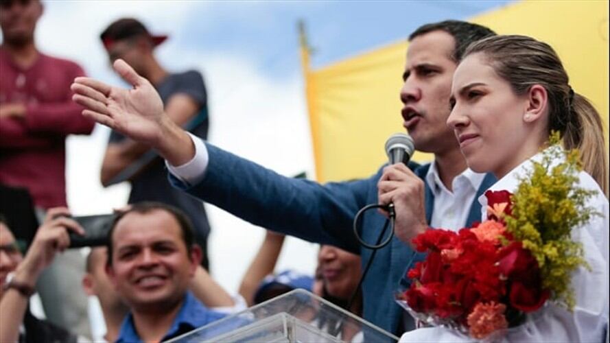 Fabiana Rosales, esposa de Guaidó. Foto: @FabiiRosales/ Twitter