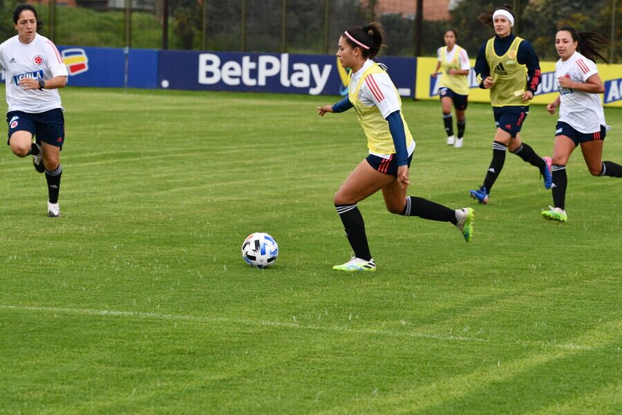 Selección Colombia Femenina en entrenamiento - Colprensa