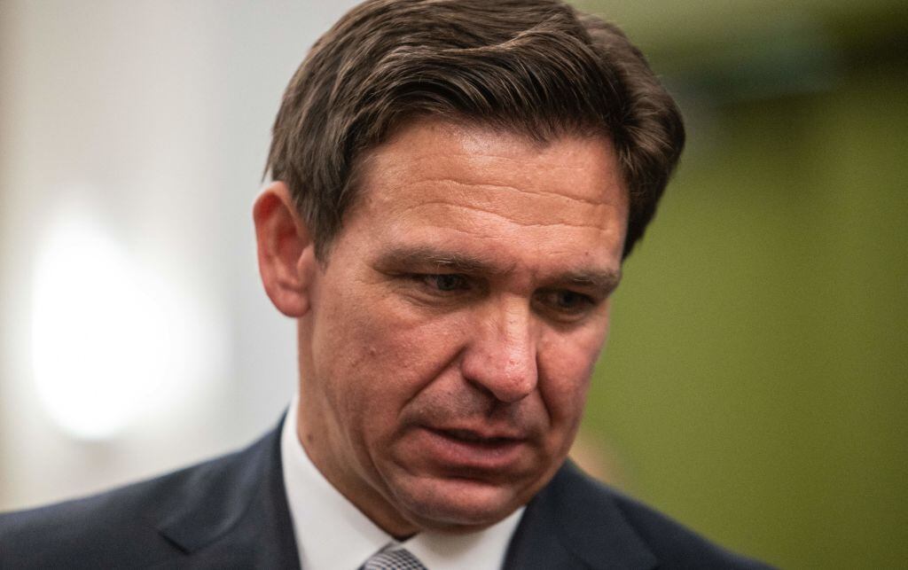 Ron DeSantis. (Photo by Sergio FLORES / AFP) (Photo by SERGIO FLORES/AFP via Getty Images)