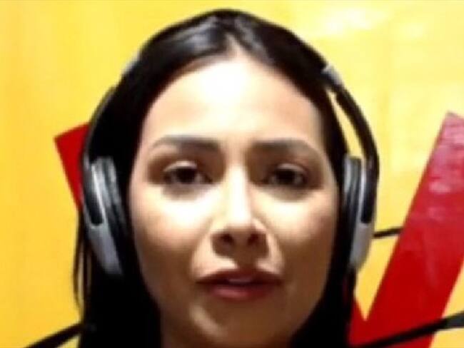 Ángela Hernández. Foto: W Radio.