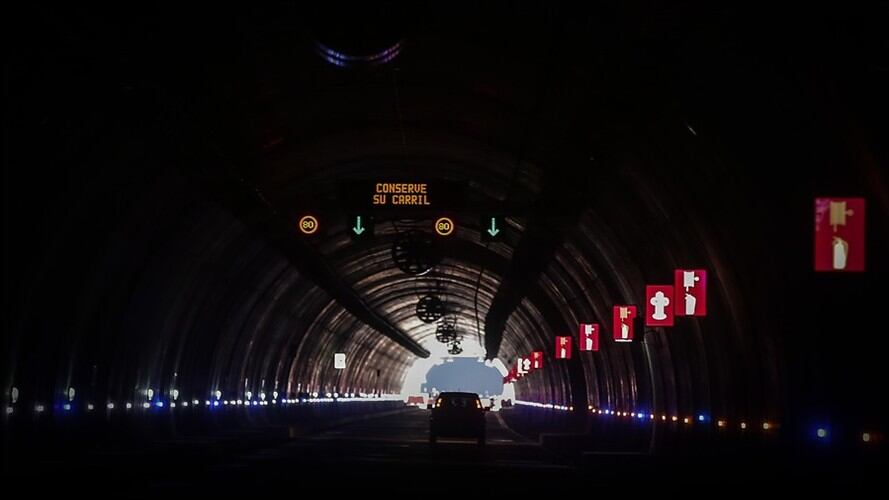 Importantes túneles de la vía Bogotá-Villavicencio entraron en fase de terminación. Foto: Colprensa