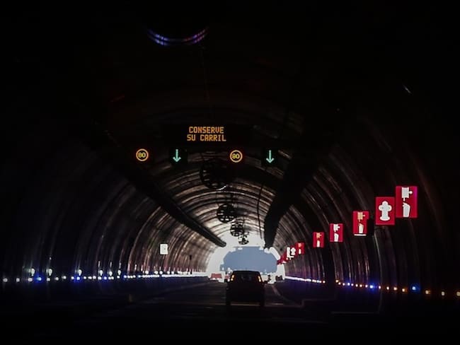 Importantes túneles de la vía Bogotá-Villavicencio entraron en fase de terminación. Foto: Colprensa
