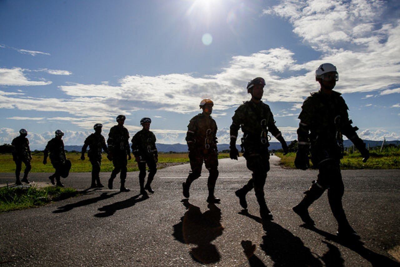 Ataque a la fuerza pública en Chigorodó, Antioquia, deja un soldado muerto. Foto: Colprensa