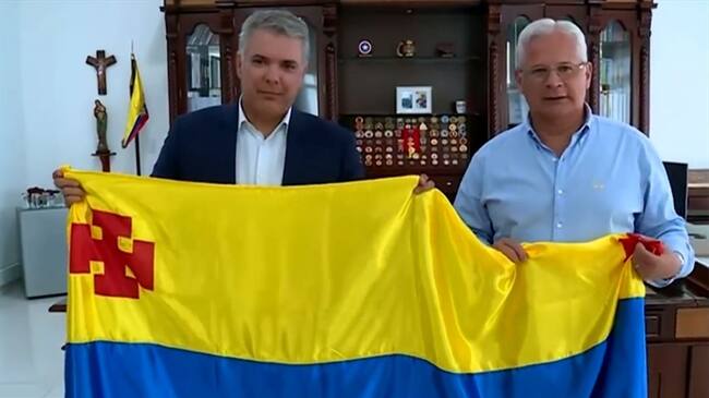 Duque señaló que esta semana se reunirá con el Alcalde y su equipo para darle inicio a la agenda . Foto: Video Presidencia