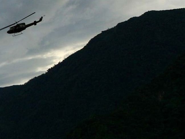 helicóptero en Argelia. Foto: Imagen de Referencia