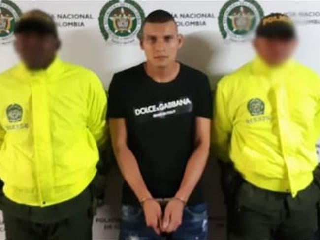 Cayó alias 'Gokú', uno de los más buscados de Cali. Foto: Policía Nacional