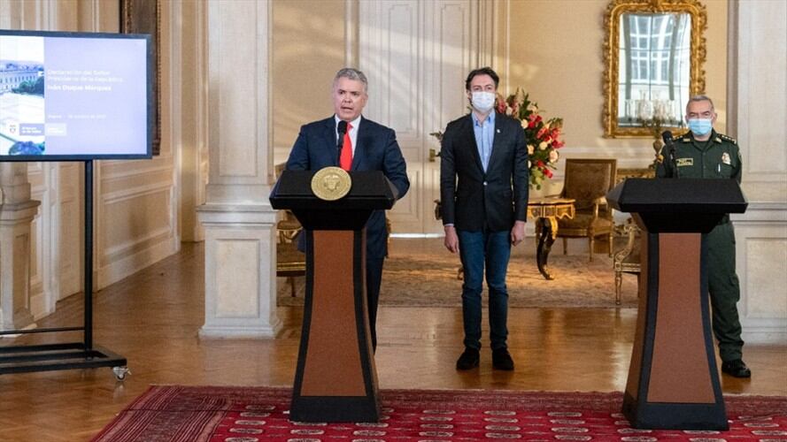 Confirman la captura de alias 'Mocho'. Foto: Presidencia de la República