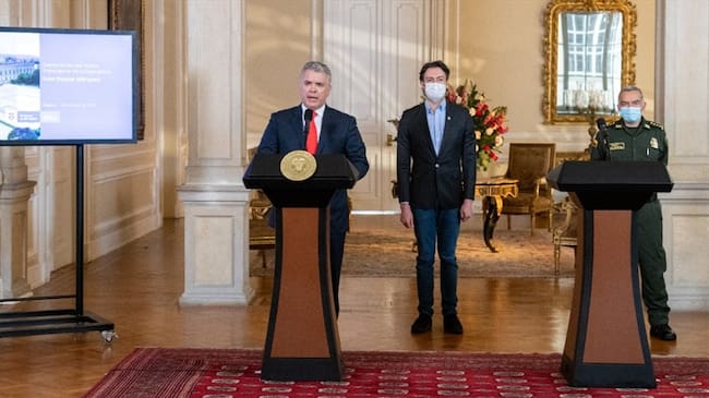 Confirman la captura de alias 'Mocho'. Foto: Presidencia de la República