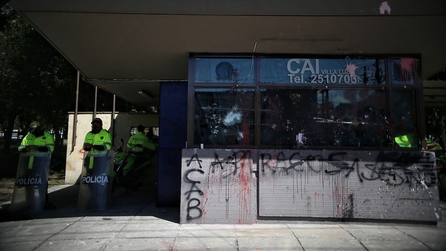 Homicidio de un civil en protestas del 9S en Soacha / imagen de referencia. Foto: Colprensa