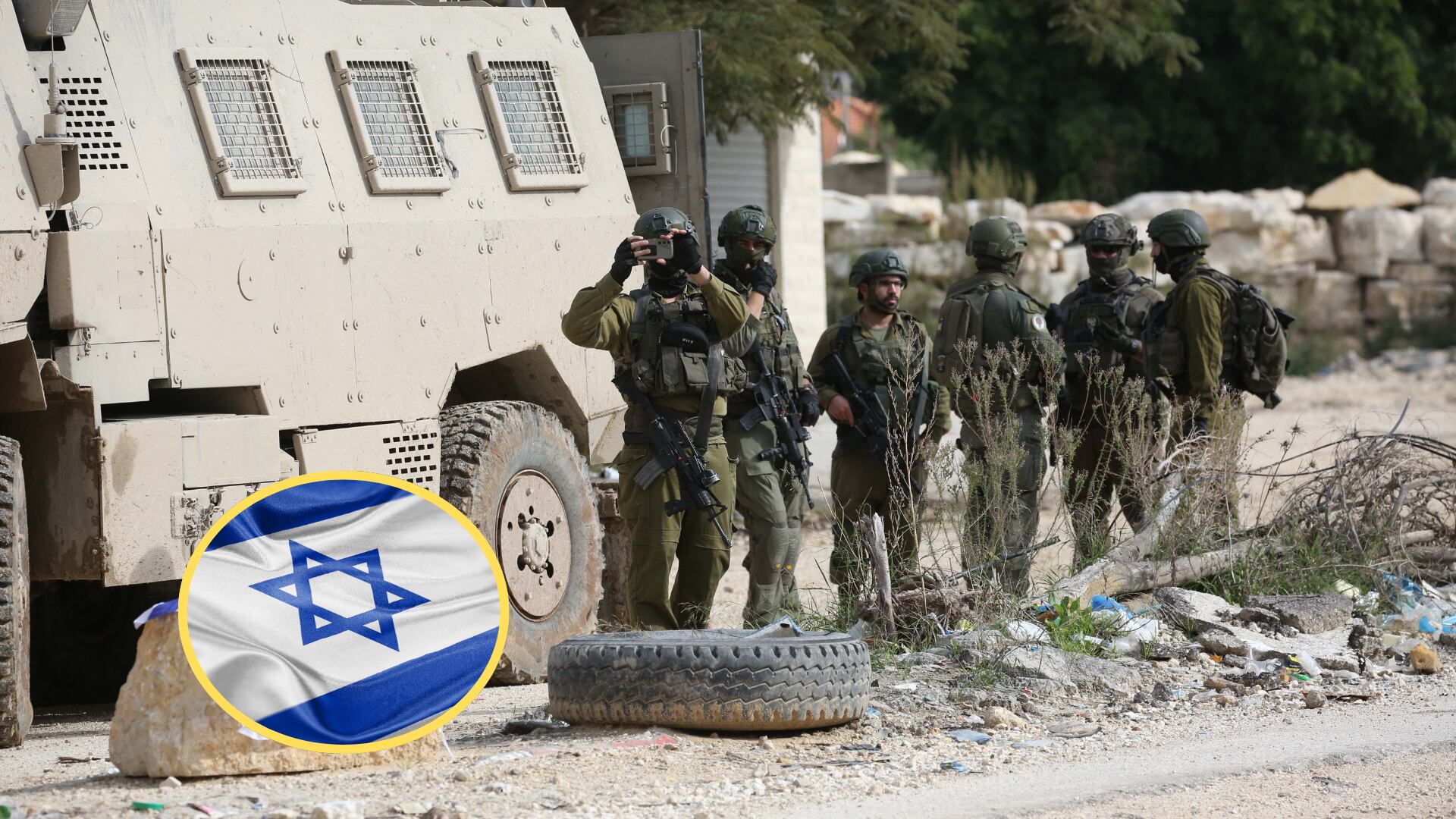Ejército de Israel. Foto:  Nedal Eshtayah/Anadolu via Getty Images)Israel. Foto: Getty Images.