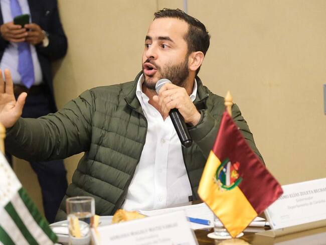 Erasmo Zuleta Bechara, gobernador de Córdoba. Foto: Gobernación de Córdoba.