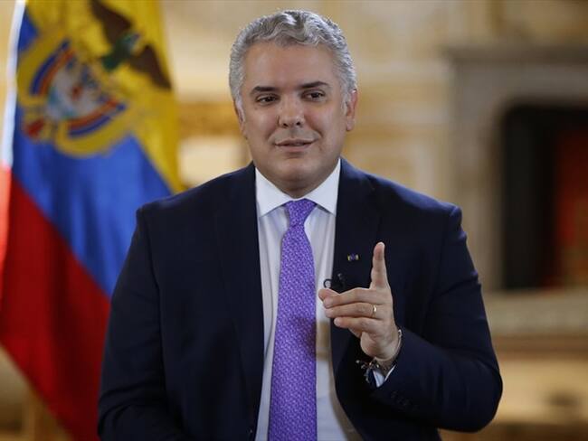 Iván Duque, presidente de Colombia. Foto: Colprensa