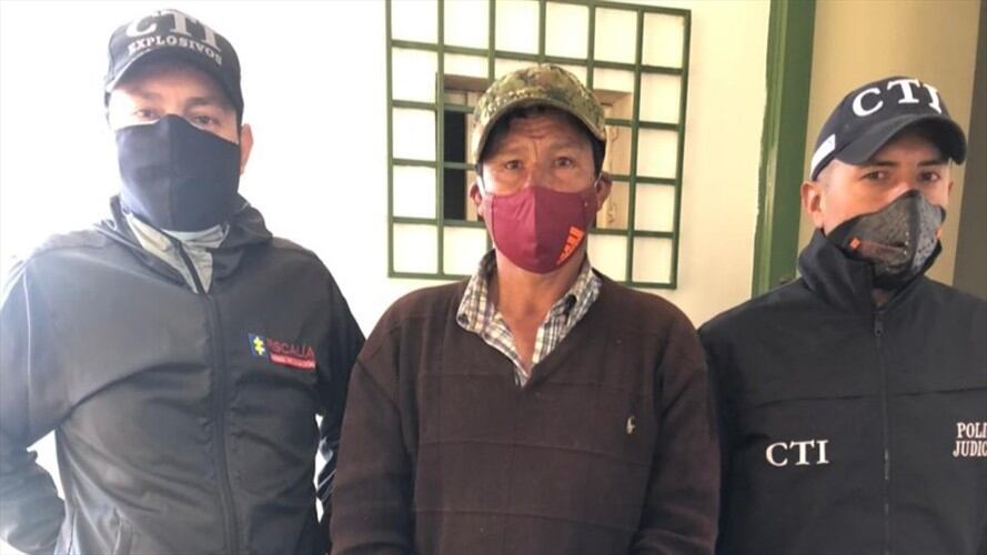 Además de agredir sexualmente de la mujer, García Suárez la golpeó.. Foto: Fiscalía General de la Nación