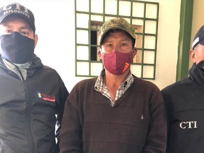 Además de agredir sexualmente de la mujer, García Suárez la golpeó.. Foto: Fiscalía General de la Nación