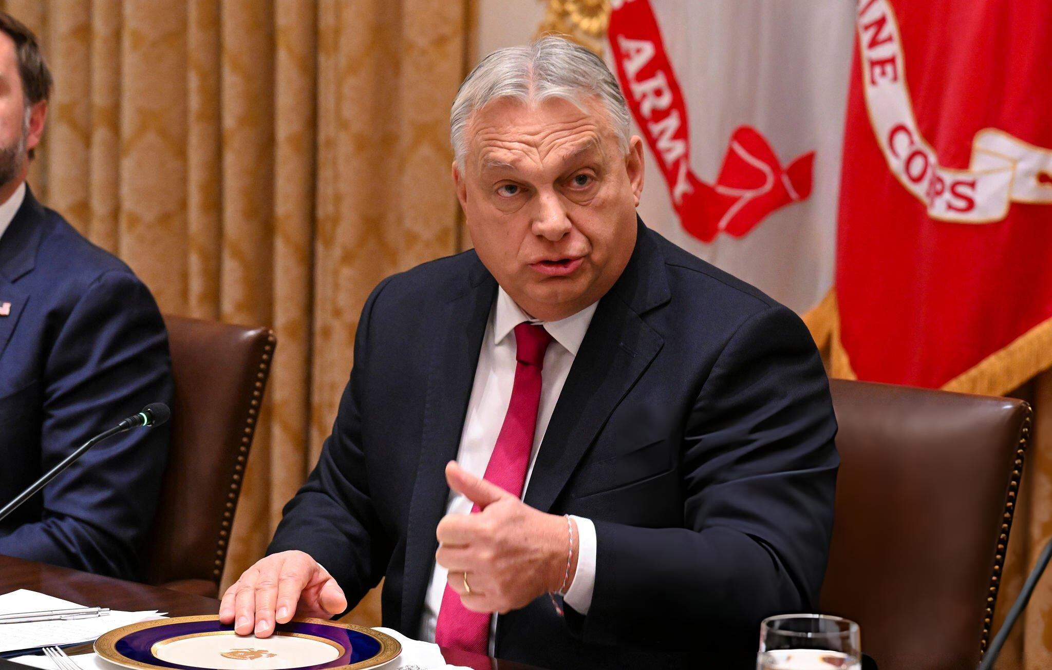 Viktor Orban en la Casa Blanca, el 7 de noviembre de 2025. FOTO: Roberto Schmidt/Getty Images
