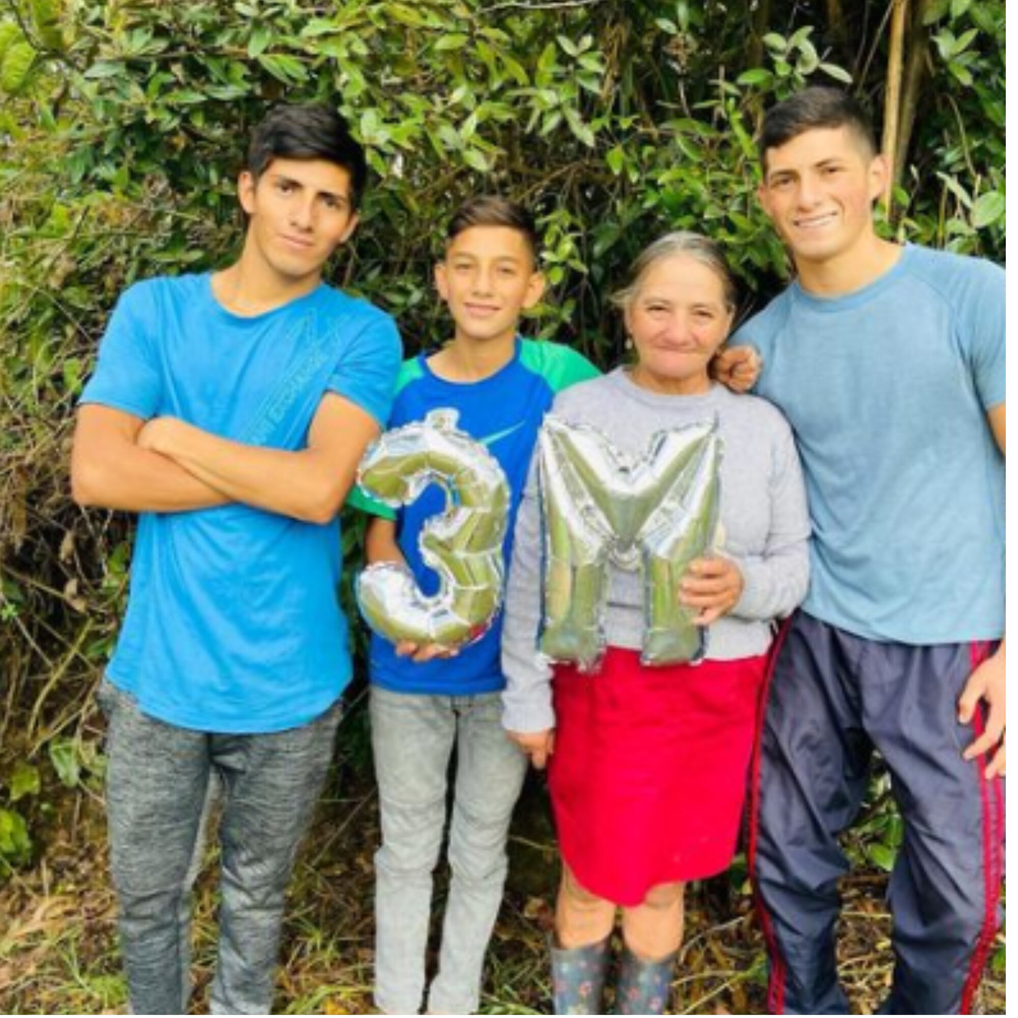 La familia campesina ‘Los escachaitos’ sigue triunfando en internet. Foto: Instagram (@los_escachaitos)