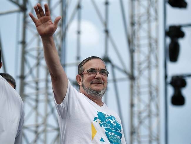Rodrigo Londoño, máximo líder de las Farc. Foto: Colprensa/Juan Páez