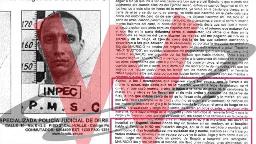 Sigue La W revela la segunda parte de la declaración que entregó Luis Jhon Castro Ramírez hace 13 años a la Fiscalía.. Foto: